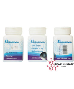 Alternative view of LA Pharma  Methandienone 10mg/ 500 tablets