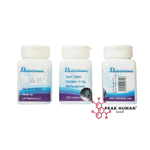 LA Pharma  Methandienone 10mg/ 500 tablets - Image 2