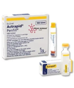 Alternative view of Actrapid Penfill 3 ml 100 IU-ml - 5 Cartridge