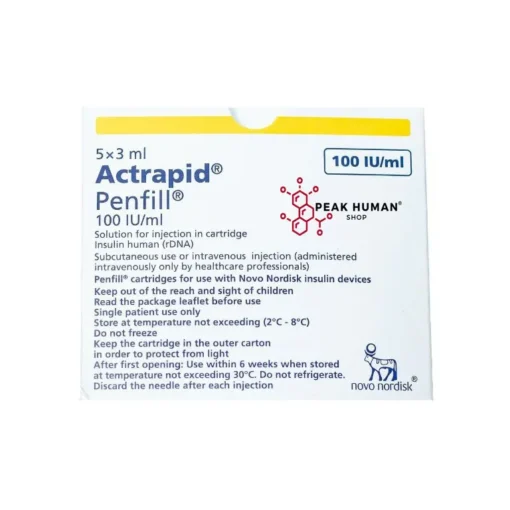 Actrapid Penfill 3 ml 100 IU-ml - 5 Cartridge