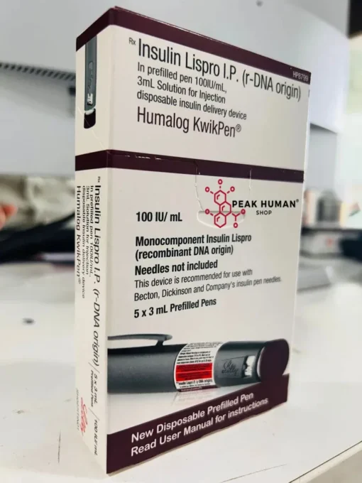 Humalog Kwikpen 100 IU-ml 3 ml – 5 Cartridges - Image 5