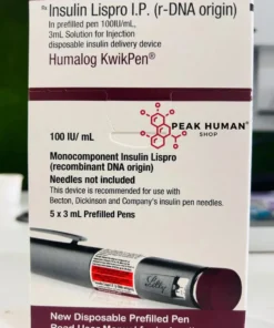 Humalog Kwikpen 100 IU-ml 3 ml – 5 Cartridges