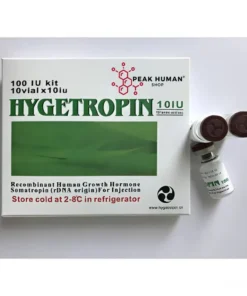 Alternative view of Hygetropin 100 IU l 1 Box