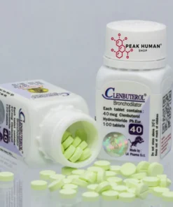 LA Pharma Clenbuterol 40mcg/ 100 tablets