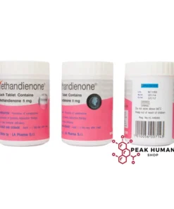 Alternative view of LA Pharma Methandienone 5mg / 100 tablets