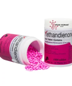 LA Pharma Methandienone 5mg / 100 tablets