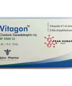 Alternative view of Vitagon injections 5000 IU per vial