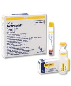 Alternative view of Actrapid Penfill 3 ml 100 IU-ml - 5 Cartridge