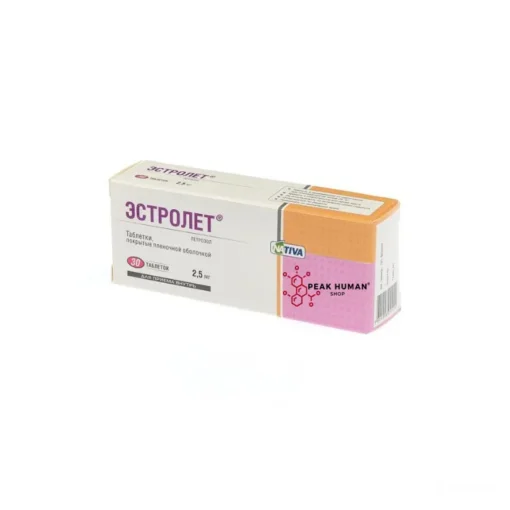 Letrozole [pharmacy] 2.5 mg 30 tabs (75mg) - Image 2