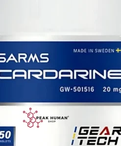 GearTech  Cardarine (GW-1516) 20 mg / 50 Tablets