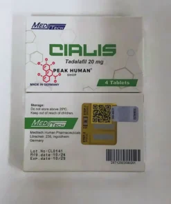 Meditech  CLALIS Tadalafil 20 mg 4 tablets