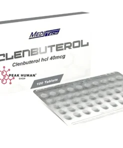Meditech  Clenbuterol 40mcg / 100 Tablets