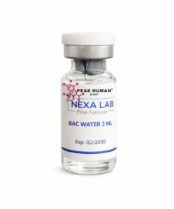 BAC Bacteriostatic water 3ml/vial