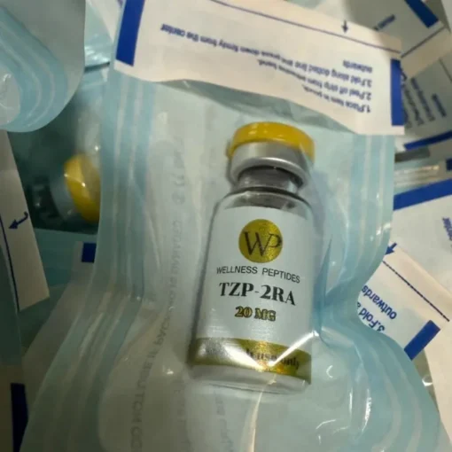 Wellness Peptides  Tirzeppatide (TZP-2RA) 10 mg Free Bacwater - Image 2