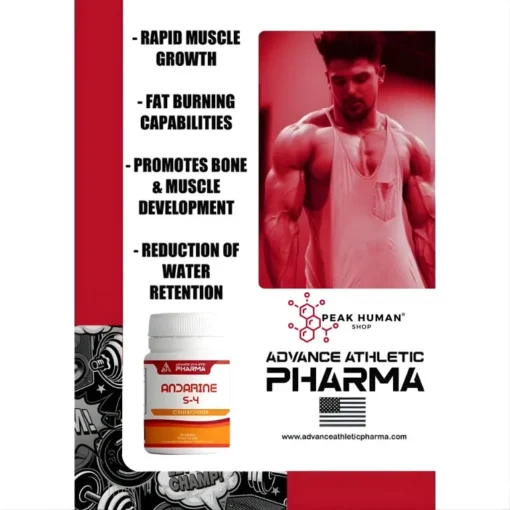 AAP Sarms  Andarine  S-4  25mg 50Capsules - Image 2