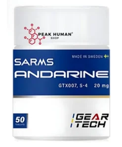 GearTech  Andarine (GTX007, S-4) 20mg / 50tabs