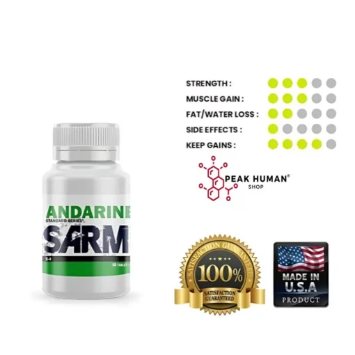 Sarms Combo  Andarine (S-4) 25mg 50Tablets - Image 2