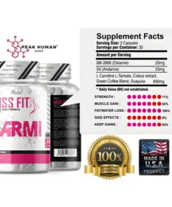 Alternative view of Sarms Combo  Miss Fit Weight Loss Formula  90capsule
