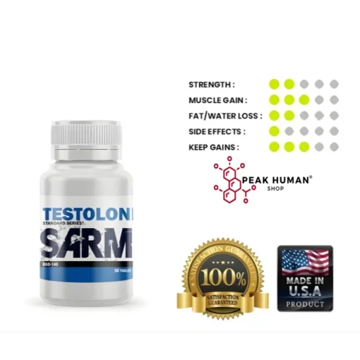 Sarms Combo  Testolone (RAD-140) 15mg 50Tablets - Image 2