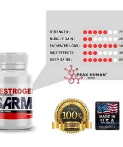 Alternative view of Sarms Combo  Testrogen 3 In 1 (Hardcore Cutting Oral) 60Caps