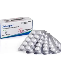 Alpha Pharma  Astralean Clenbuterol HCL 40mcg