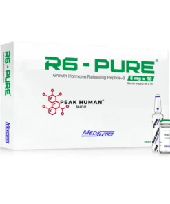 Meditech  R6-PURE Growth Hormone Releasing Peptide-6 5 mg x 10 Vials