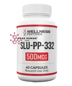 Wellness Peptides  SLU-PP-332  500mcg 60 Capsules