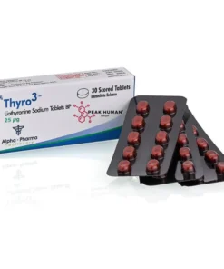 Alpha Pharma  Thyro3 Liothyronine Sodium 25 mcg