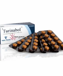 Alpha Pharma  Turinabol 4-Chlorodehydromethyltestosterone 10 mg 100tablets