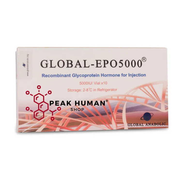 Global Anabolic Global-Epo5000 Recombinant Glycoprotein Hormone for Injection 5000 iu/Vial x 10 (Pre-Order) - Image 2