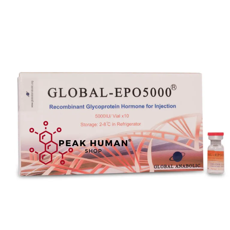 Global Anabolic Global-Epo5000 Recombinant Glycoprotein Hormone for Injection 5000 iu/Vial x 10 (Pre-Order)