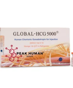 Global Anabolic  Global-Hcg5000 Human Chorionic Gonadotropin for Injection 5000 iu/Vial x 10 (Pre-Order)