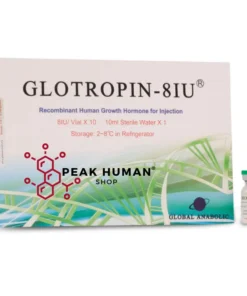 Global Anabolic  Glotropin-8IU Recombinant Human Growth Hormone for Injection 8 iu/Vial x 10 (Pre-Order)