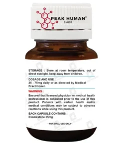 Alternative view of PurePharma  Aromasin Exemestane 25mg 30caps