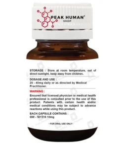 Alternative view of PurePharma  Cardarine 10 GW-501516 10mg 30caps