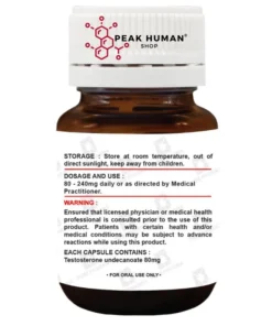 Alternative view of PurePharma  Testos  80mg 50caps