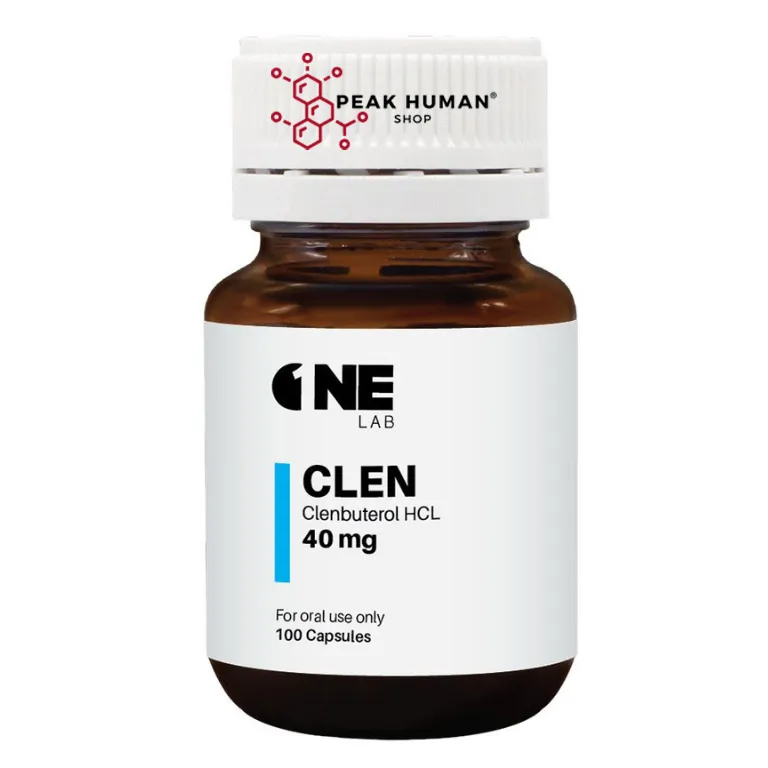 One Lab  Clen 40mg Clenbuterol 100caps