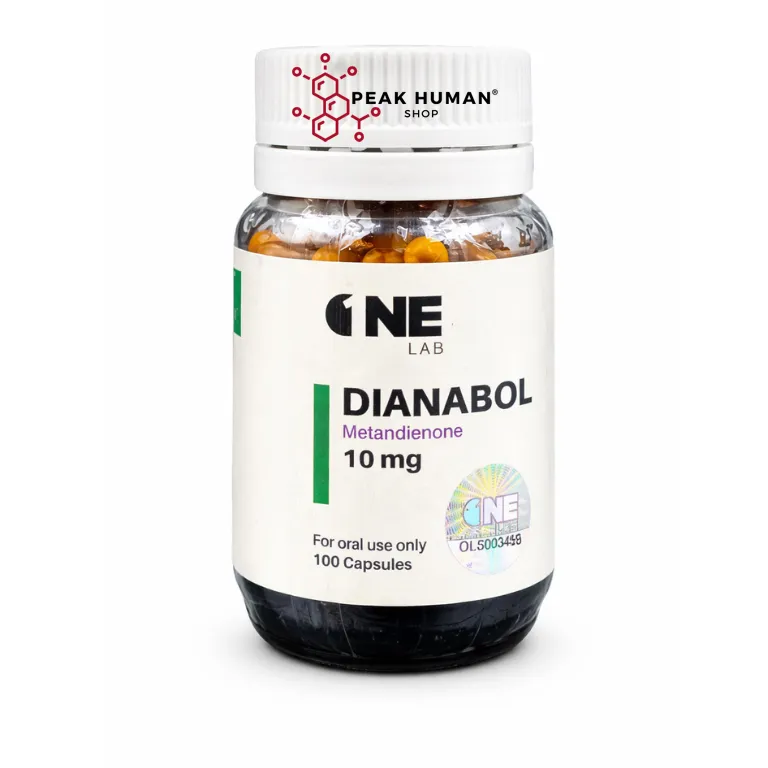 One Lab Dianabol 10mg Methandrostenolone 100caps