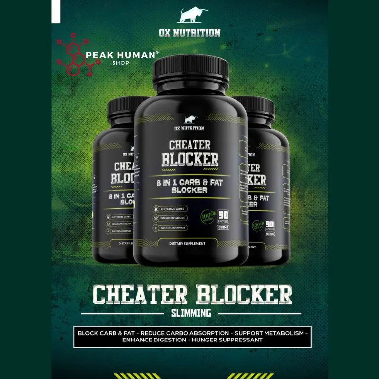 Ox Nutrition Cheater Blocker 30 caps / 90 caps