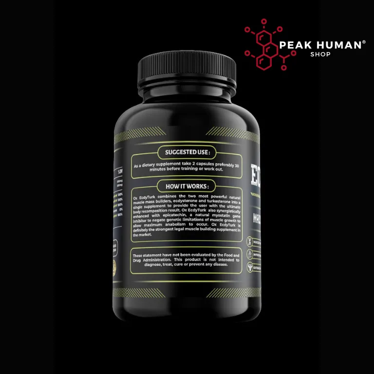Ox Nutrition EcdyTurk 1100mg 60caps - Image 3