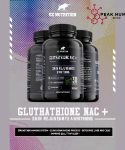 Ox Nutrition  Gluthatione Nac+ 800mg 30caps