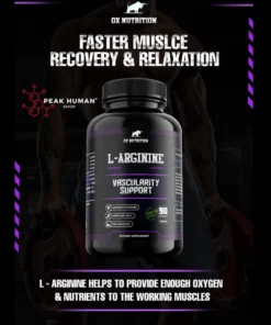 Alternative view of Ox Nutrition L-Arginine 30caps / 90 caps