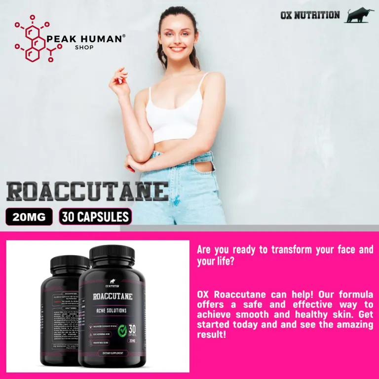 Ox Nutrition RoAccutane Pimples Solution 10MG & 20MG & 30MG - Image 3