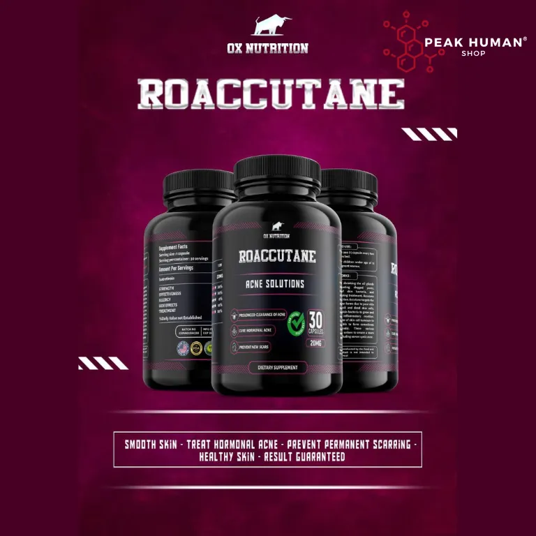Ox Nutrition RoAccutane Pimples Solution 10MG & 20MG & 30MG