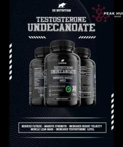 Ox Nutrition  Testosterone Undecanoate 80mg 30caps