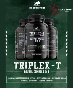 Ox Nutrition  Triplex-T  90 caps 1100Mg
