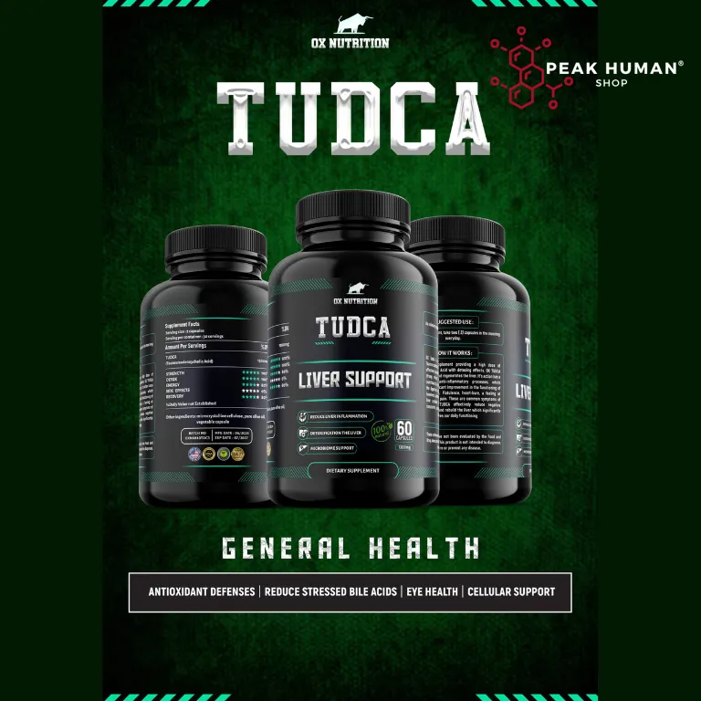 Ox Nutrition  Tudca 1300mg 30caps / 60 caps