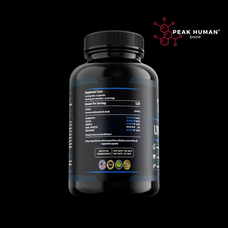 Ox Nutrition Tudca 500mg 30caps / 60 caps - Image 3