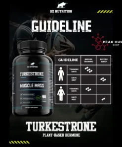 Alternative view of Ox Nutrition Turkesterone 30caps / 90caps