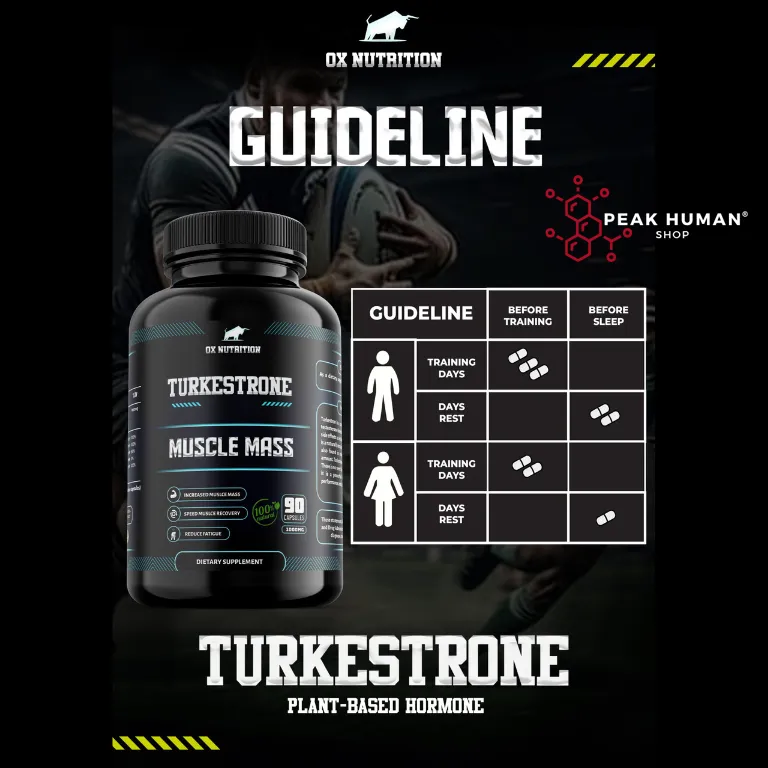 Ox Nutrition Turkesterone 30caps / 90caps - Image 2